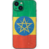 Ethiopia Flag Distressed iPhone 15 Skin